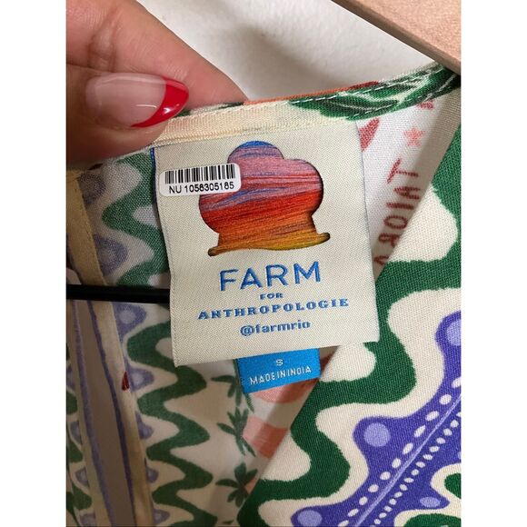 FARM Rio V-Neck Kaftan Maxi Cut-Out Dress - Picture 8 of 13